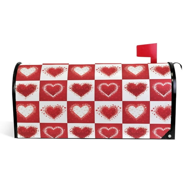 Heart Love Valentine Magnetic Mailbox Covers Sticker Mail Post Box Decor Decal Heart Love Valentine Magnetic Mailbox Covers Sticker Mail Post Box Decor Decal